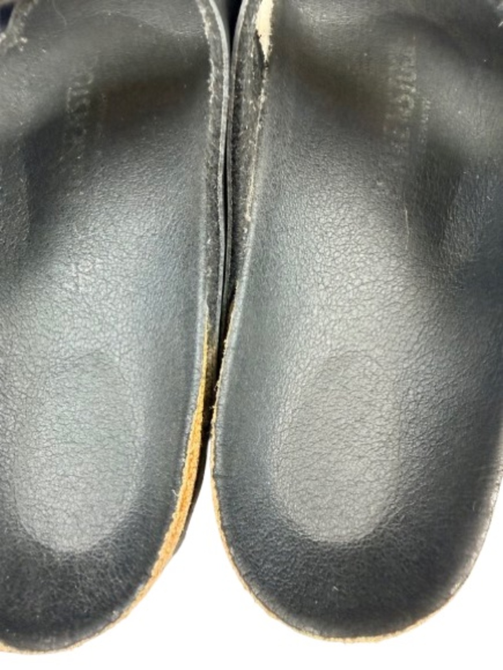 Birkenstock Arizona Split Black White Birko-Flor Sandals EU 42 Unisex Normcore - Picture 12 of 14